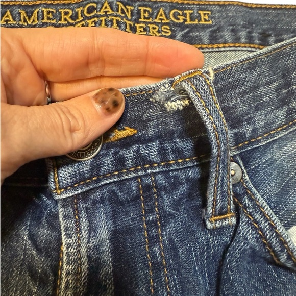 American Eagle Outfitters Original Straight Jeans Men’s Size 30x32 Blue Denim - Picture 10 of 13